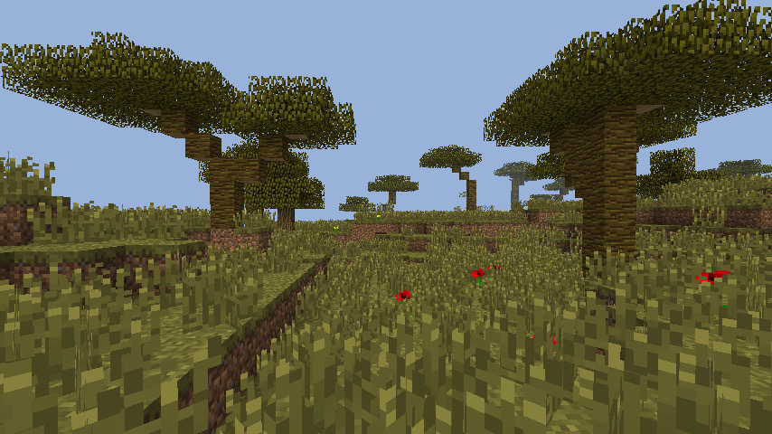 Minecraft-biome-savanna
