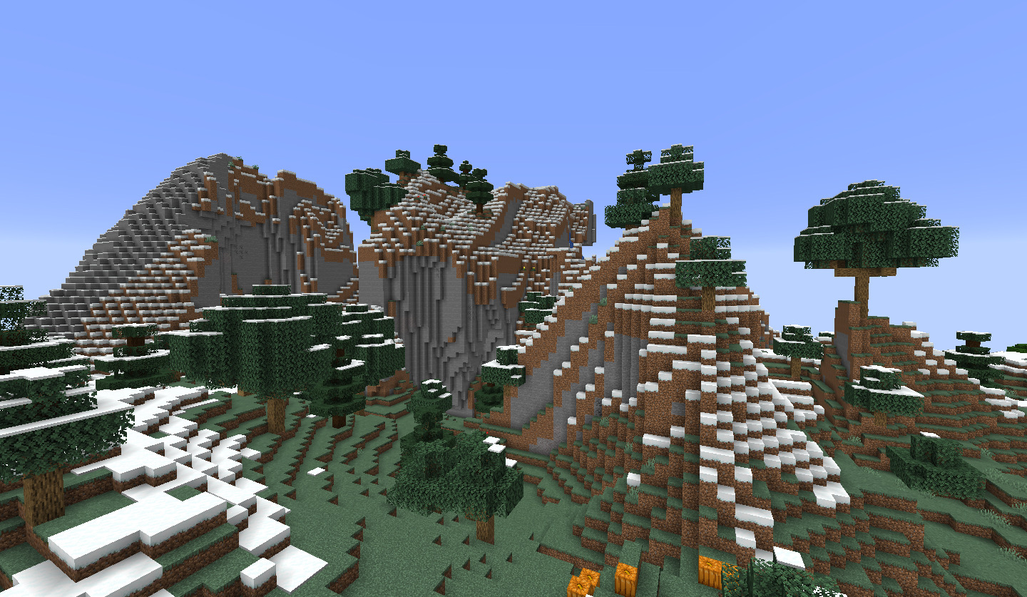 Minecraft-biome-wooded-mountains