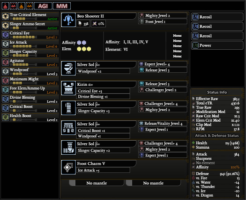 Light Bowgun Beo Shooter II Build