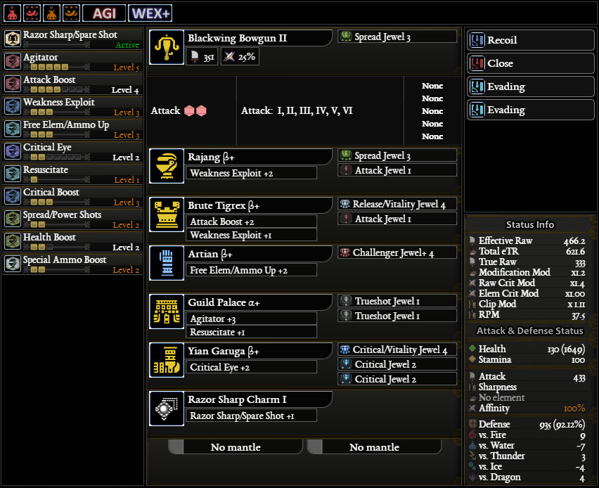 Light Bowgun Blackwing Bowgun Build