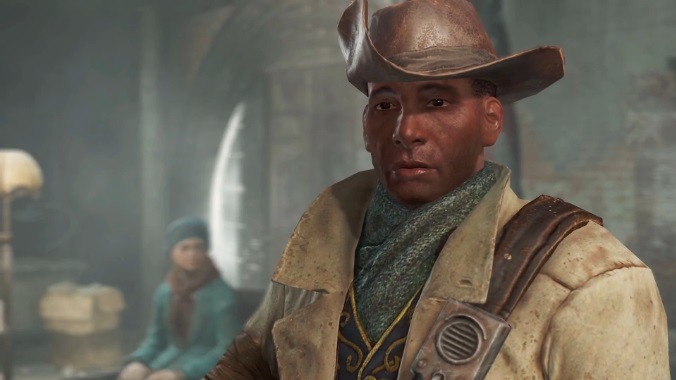 Preston Garvey and his classic worried expression. Wipe that look off his face and be his buddy:)