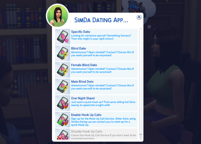 Simda dating app sims 4