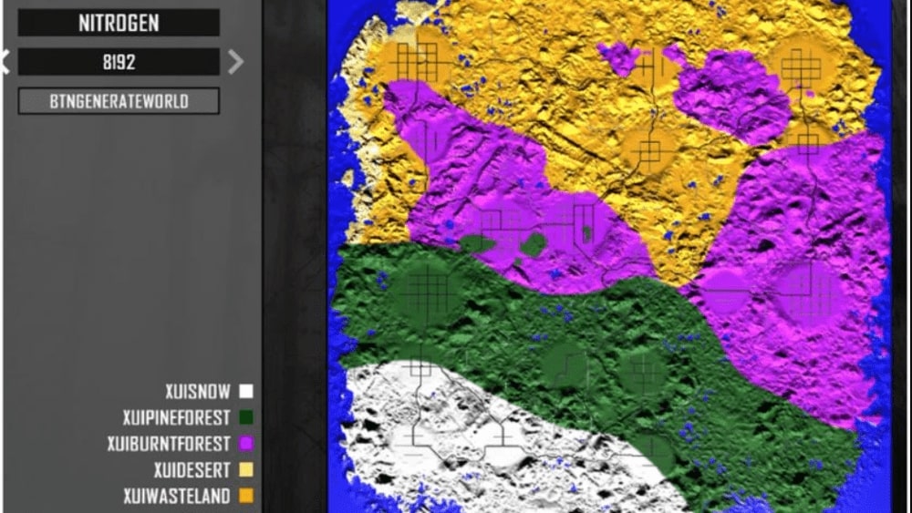 NITROGEN seed map generation 