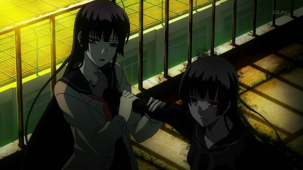black ghost in anime black ghost in anime