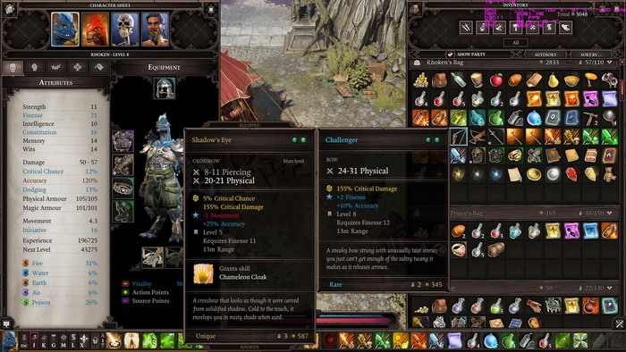 divinity original sin 2 bow vs crossbow