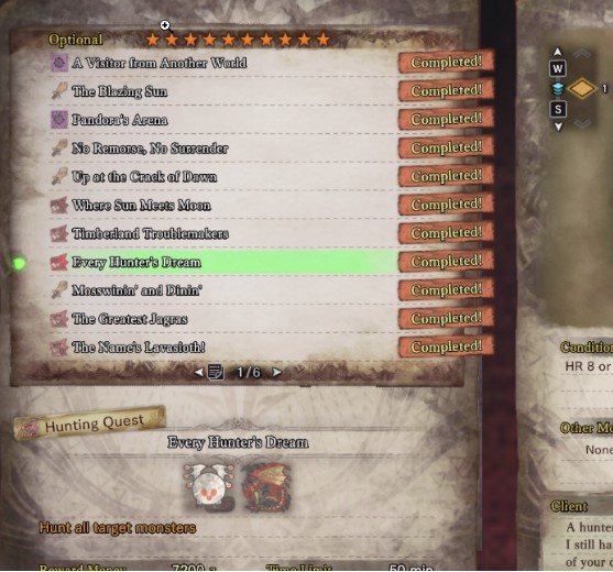 mhw last quest hunter rank boost mhw last quest hunter rank boost
