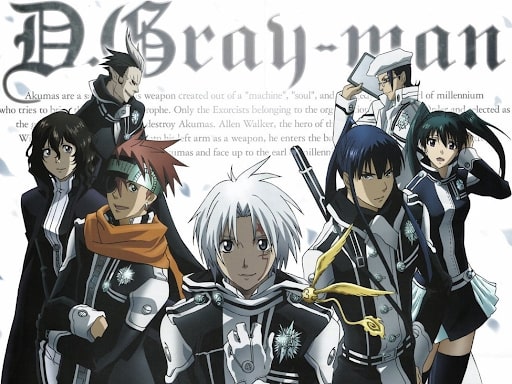 Main cast of D-Gray Man