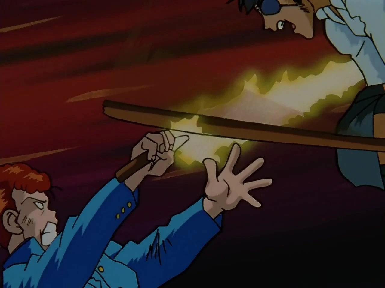 Kuwabara's first spirit sword