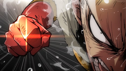 Saitama's serious punch