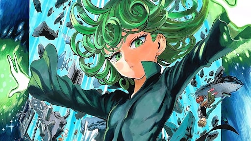 Tatsumaki casually displaying her power