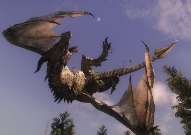 skyrim se dragon riding mod