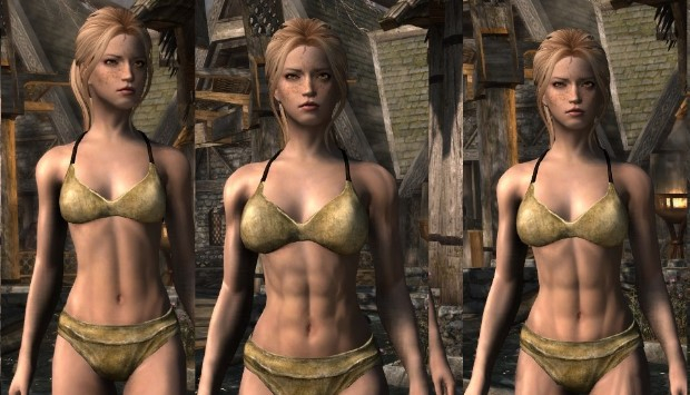 skyrim body weight mod