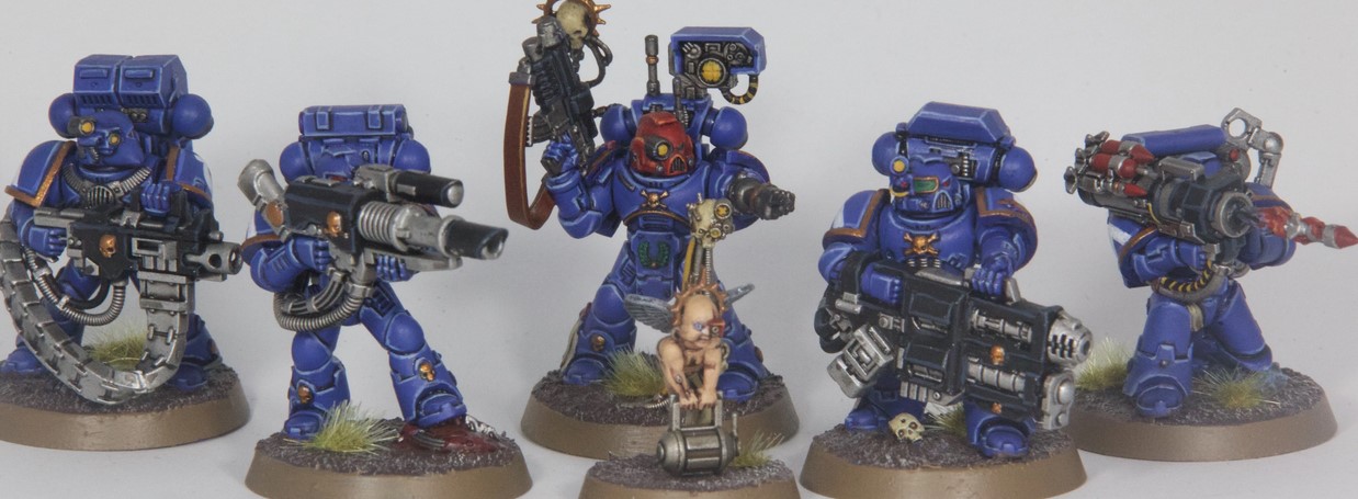 WARHAMMER EPIC 40K SPACE MARINE TROOPS AND TRANSPORTS 