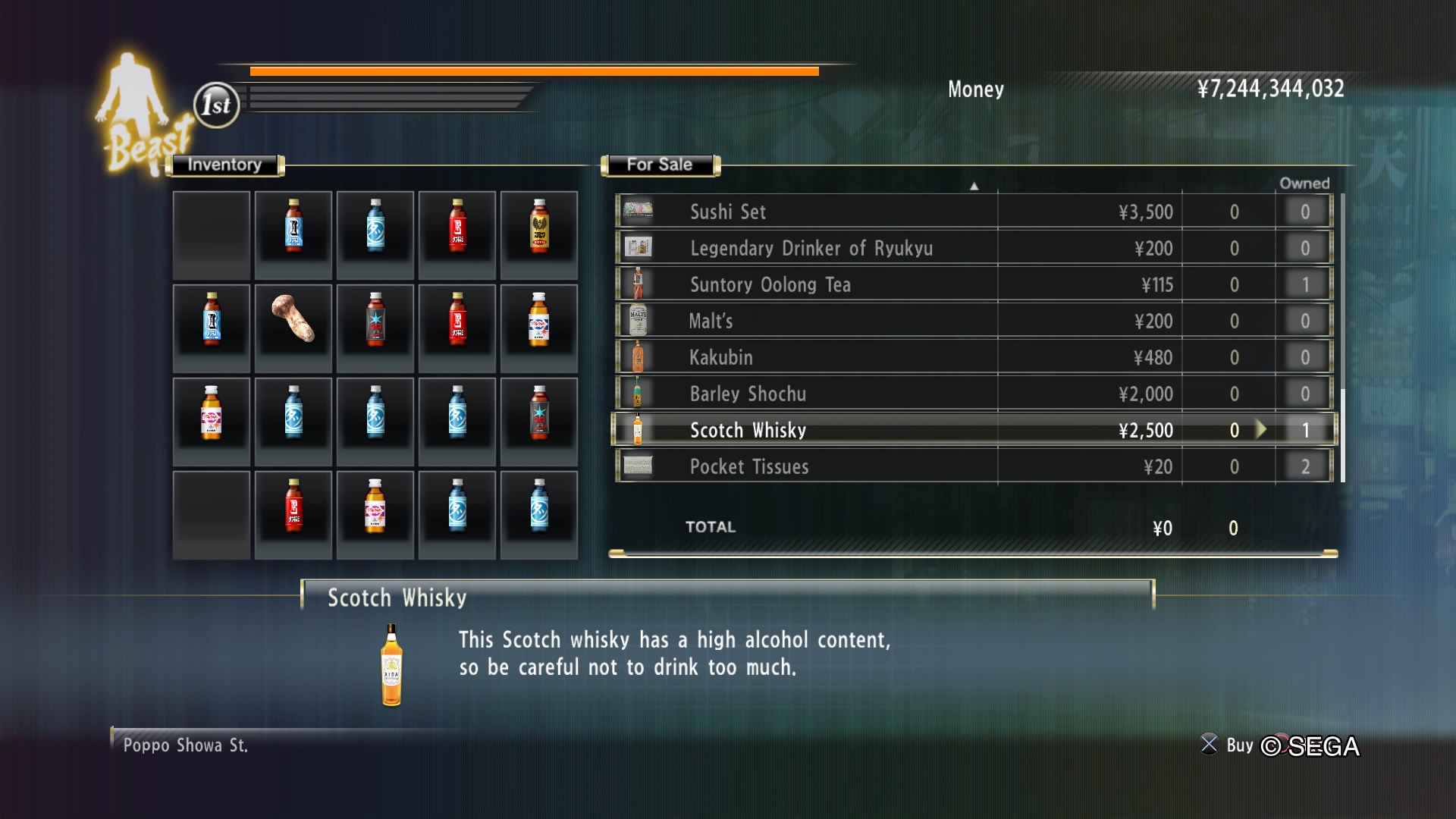 Top 5] Yakuza 0 Best Alcohol | GAMERS DECIDE