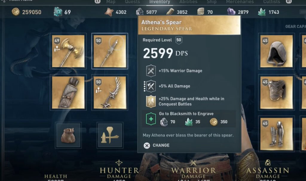 [Top 10] AC Odyssey Best Weapons And How To Get Them GAMERS DECIDE