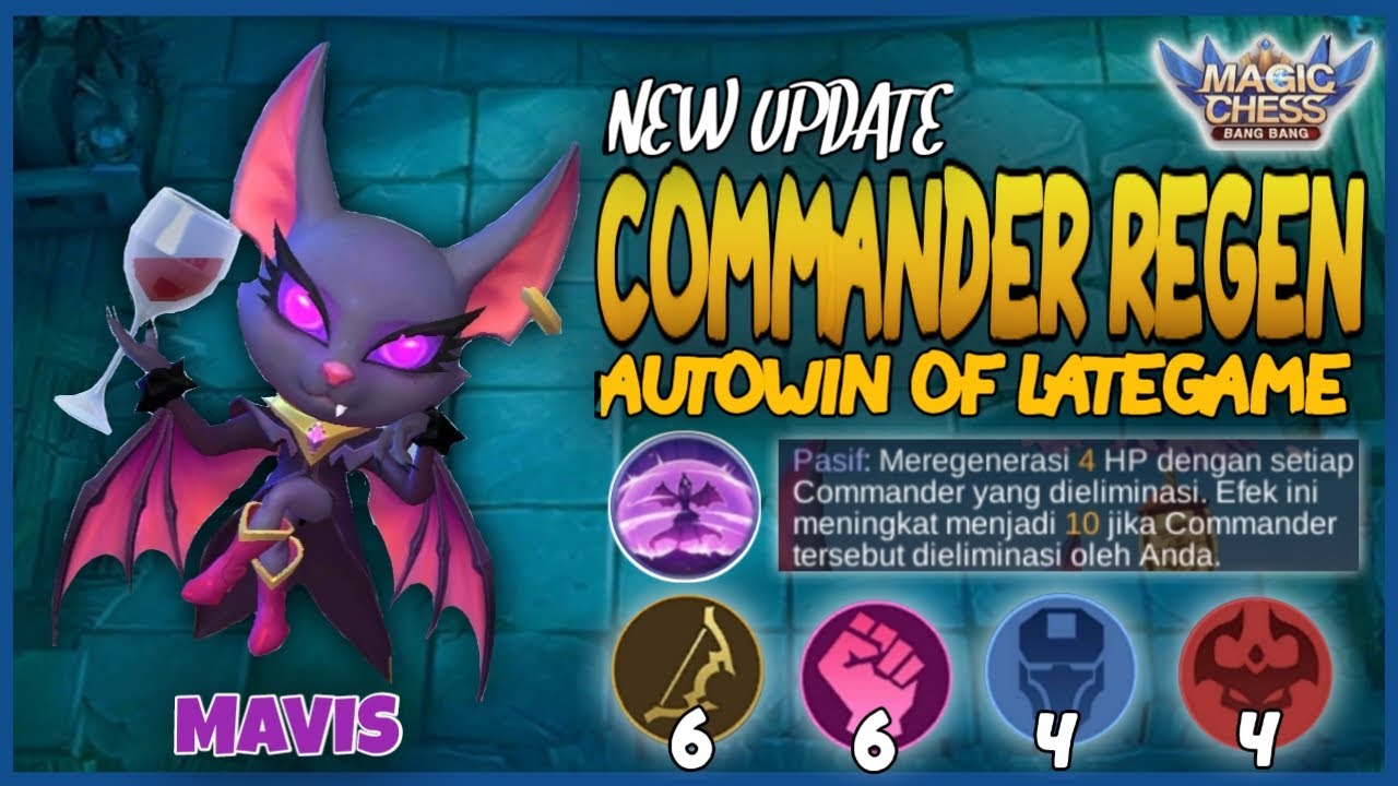 Magic Chess] Commander Tier List (Patch v.255.2) : r/MobileLegendsGame