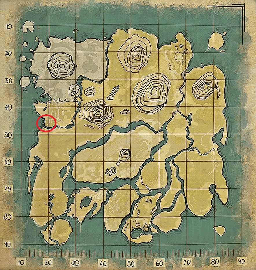 Ark Island Explorer Map Top 10] Ark Survival Best Base Locations On The Island (2022 Edition) |  Gamers Decide