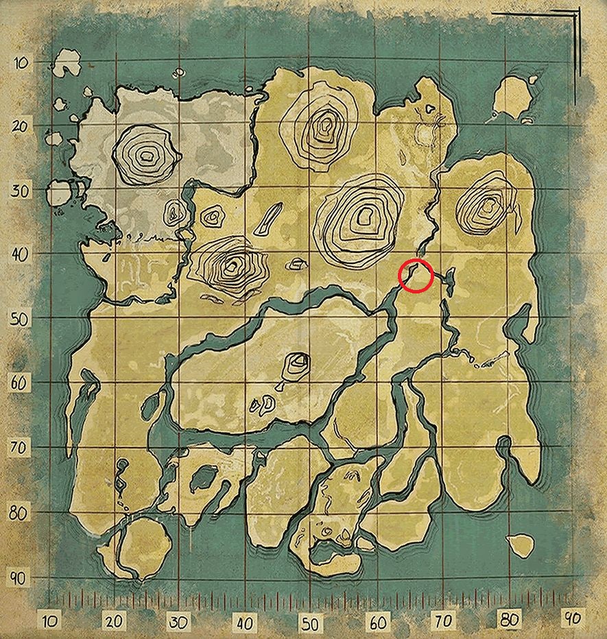 Ark Argentavis Location The Island Top 10] Ark Survival Best Base Locations On The Island (2022 Edition) |  Gamers Decide