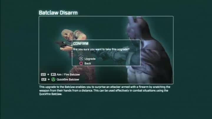 Batclaw disarm