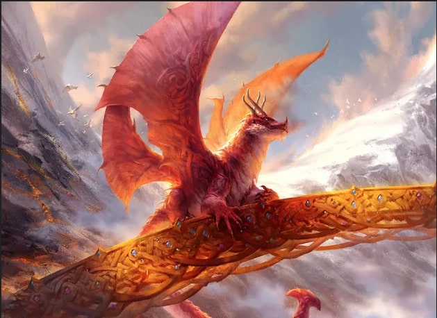 MTG Arena Goldspan Dragon