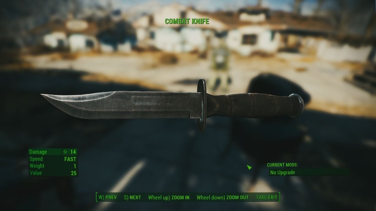 fallout 4 knife mods