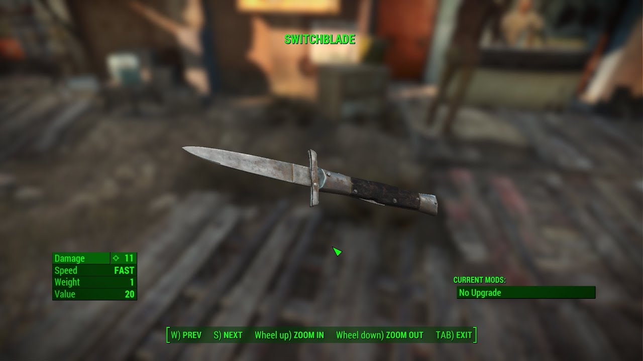 fallout 4 knife mods fallout 4 knife mods