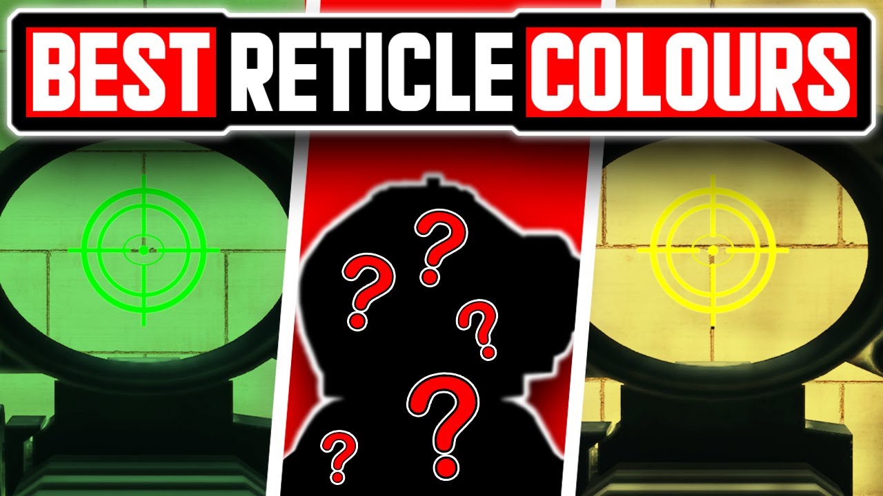 Rainbow Six Siege Reticle Colours