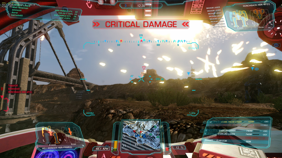 Combat is frantic, with multiple factors and HUD elements to manage