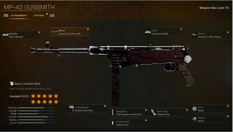 Best COD Warzone MP40 Loadouts That Are Great | Gamers Decide