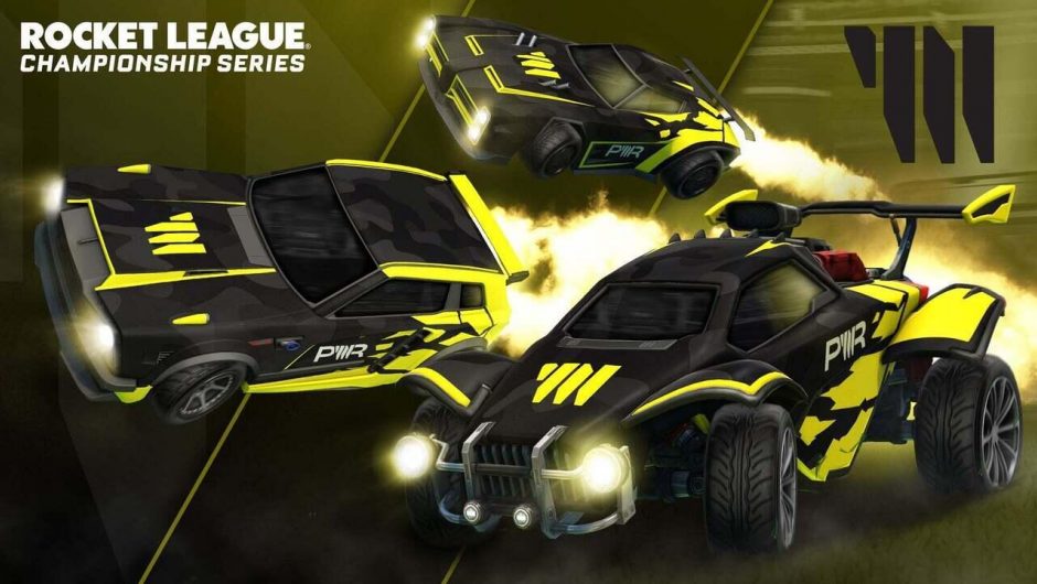 Rocket League Pwr Decal 