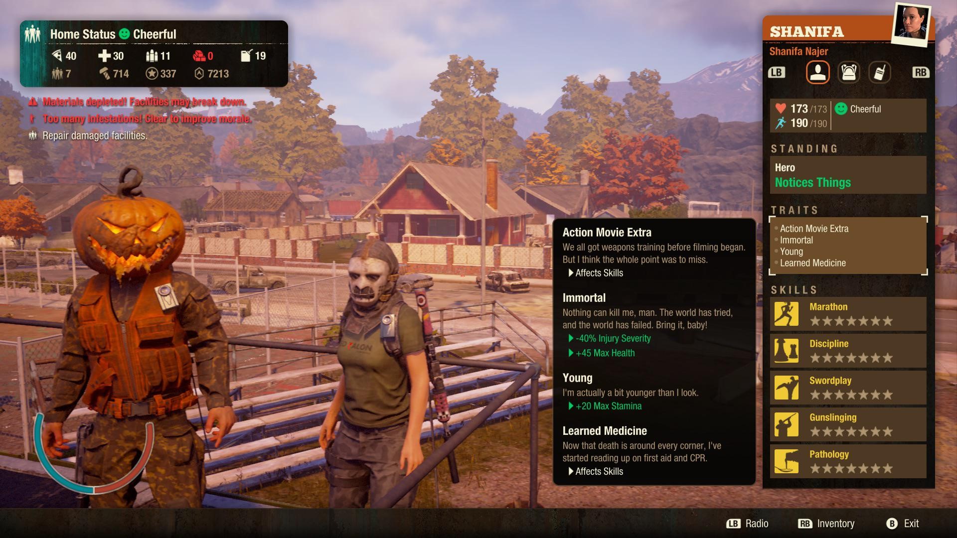 [Top 15] State of Decay 2 Best Traits in Lethal Zone Gamers Decide