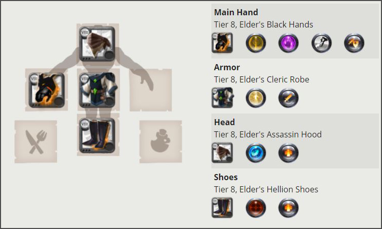 SOLO PVP Albion Online CHEAPEST BUILDS - greataxe - claws - blackhands - deathgivers - Silver making