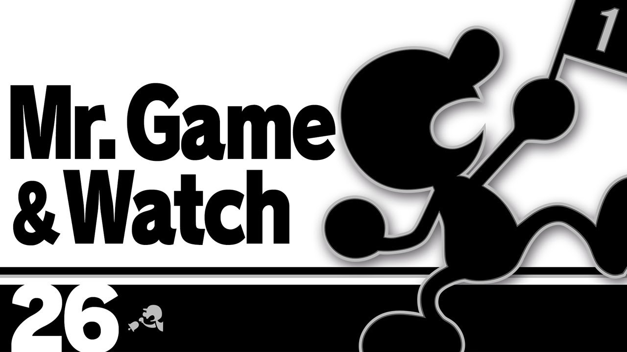 Mr. Game & Watch lines up for battle
