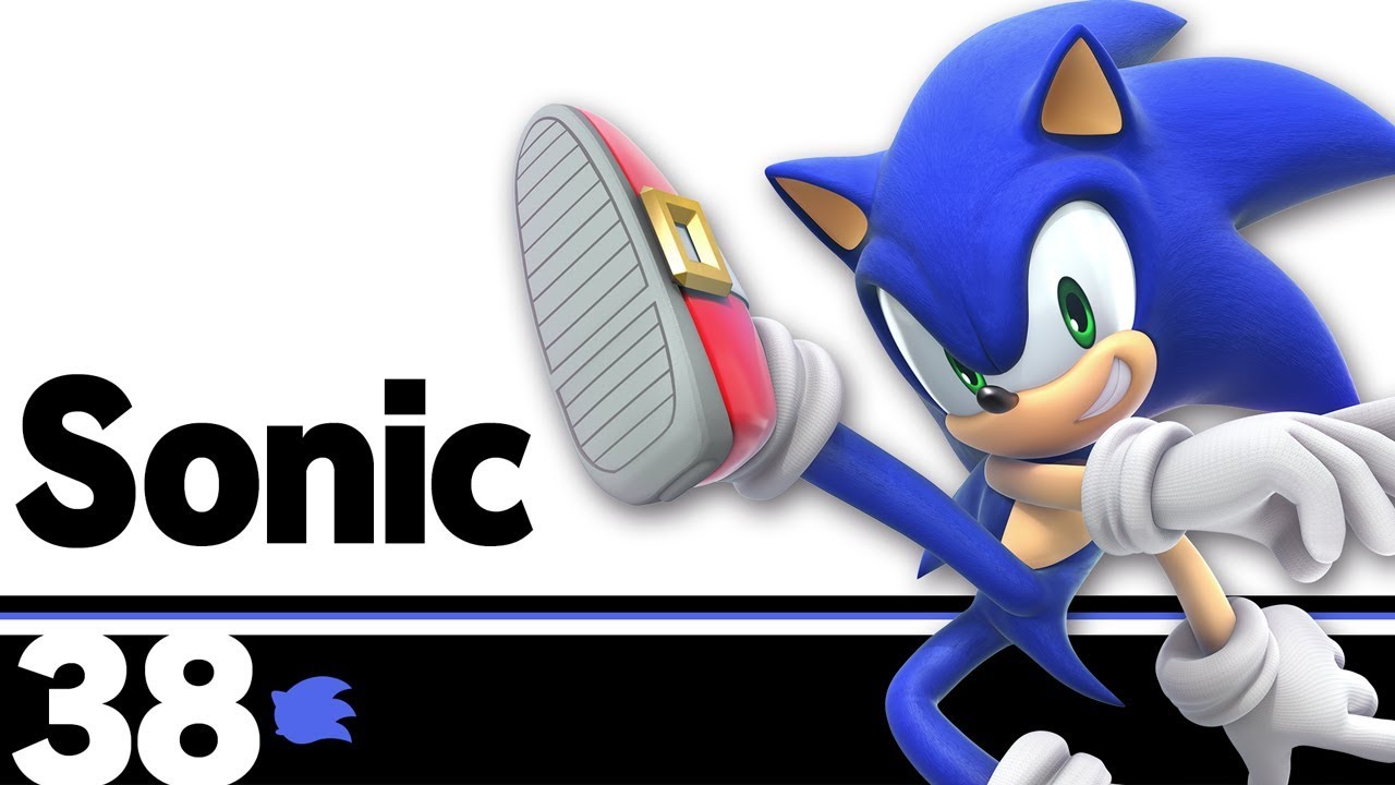Sonic dashes through into number 9