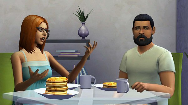 the sims 4 eating