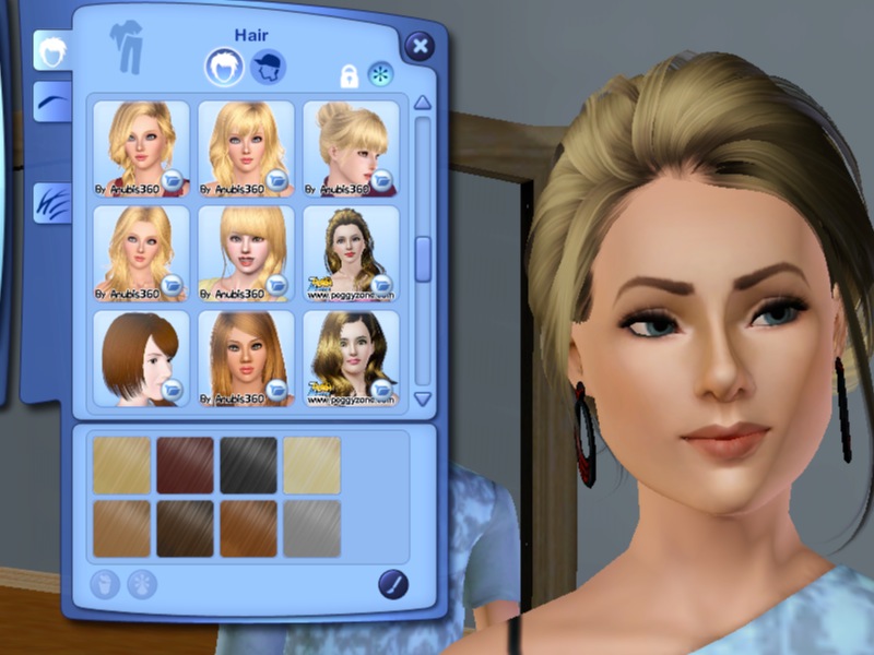 the sims 3 CAS