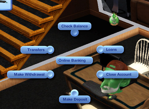 the sims 3 banking