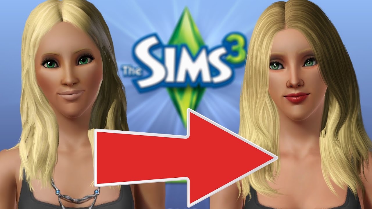 the sims 3 CAS