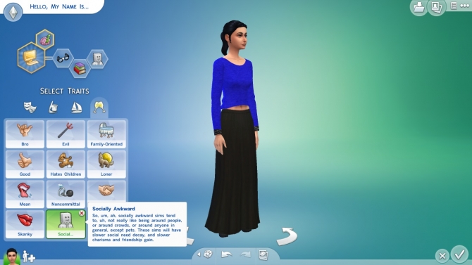 the sims 4 socially awkward