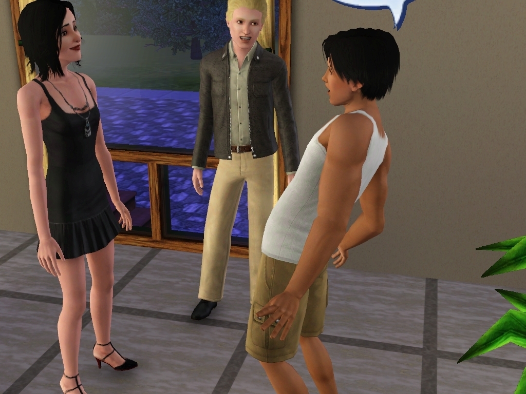 the sims 3 talking