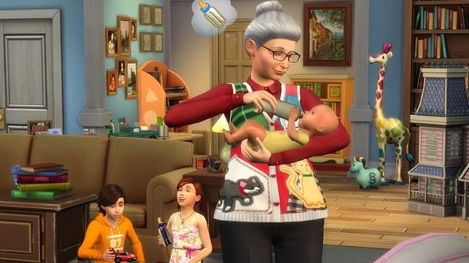 the sims 4 nannies