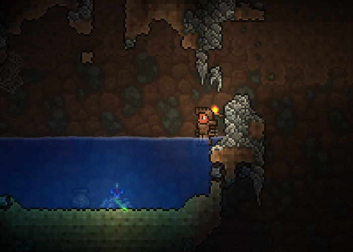 Terraria Mobile 1.4.4.9 Fledgling Wings Seed Close to Ground