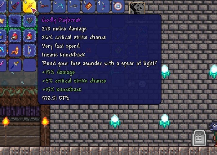[Top 10] Terraria Best Weapon Modifiers That Are Great Gamers Decide