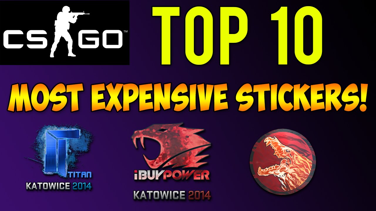 [Top 10] CSGO Most Expensive Stickers That Look Freakin’ Awesome