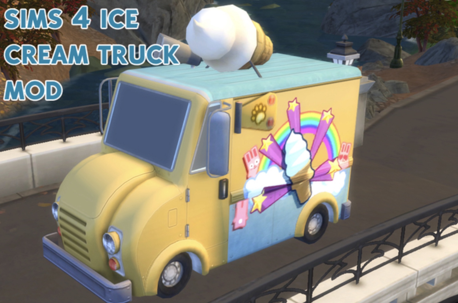 Мороженщик 8 версия. Фургон мороженщика из игры Ice Cream. Фургон симс 3. Мороженщик 1. Мороженщик Ice Cream игра.