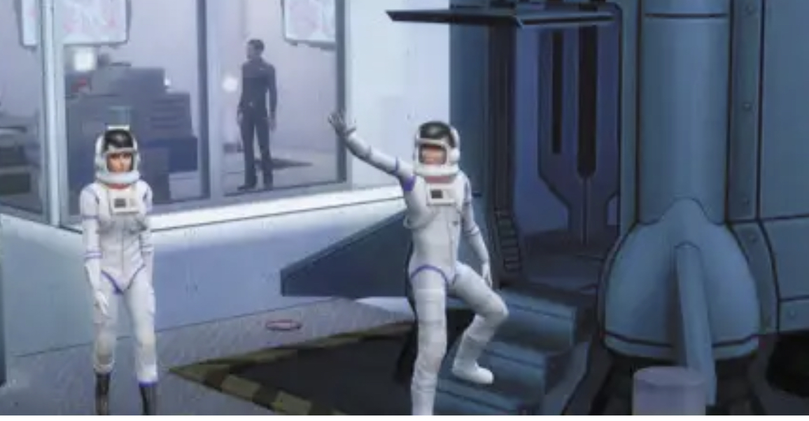 A couple of astronauts.