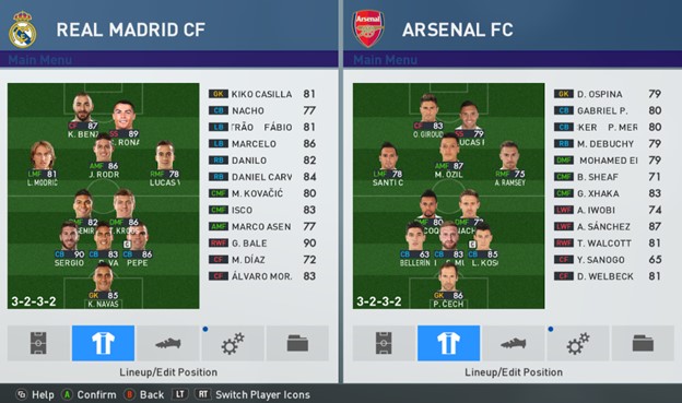 Top 10 PES 16 Formations; Number 5