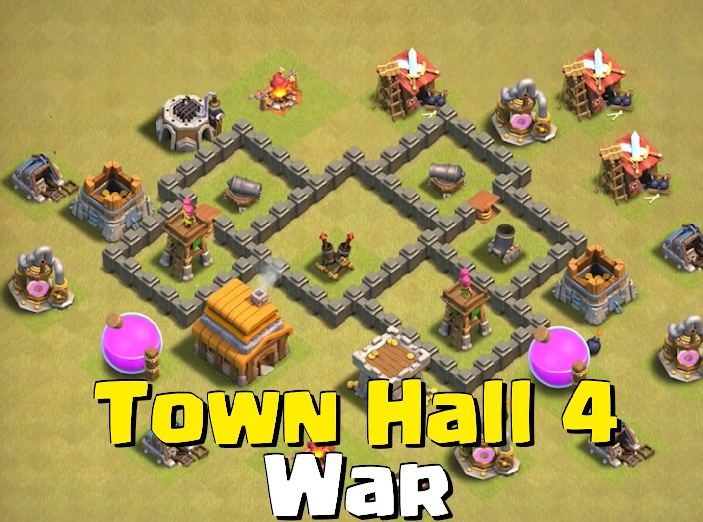 Best Defence for Town Hall Level 8.