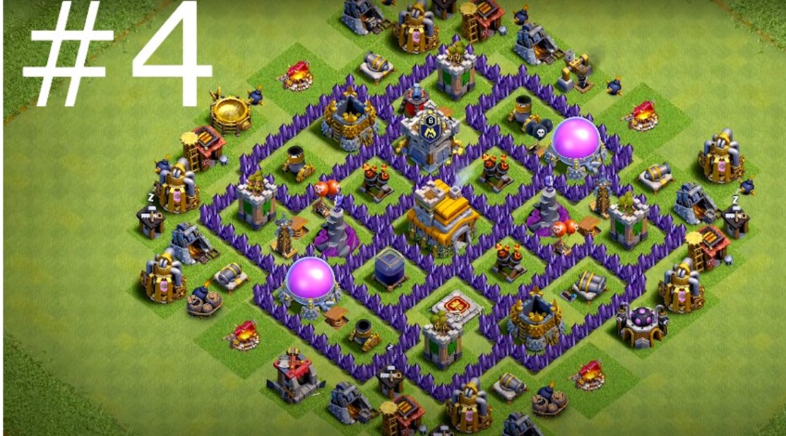 town hall level 7 hybrid base