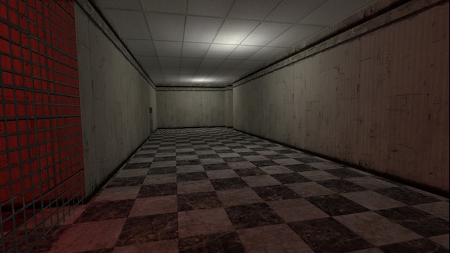 A corridor inside the map.
